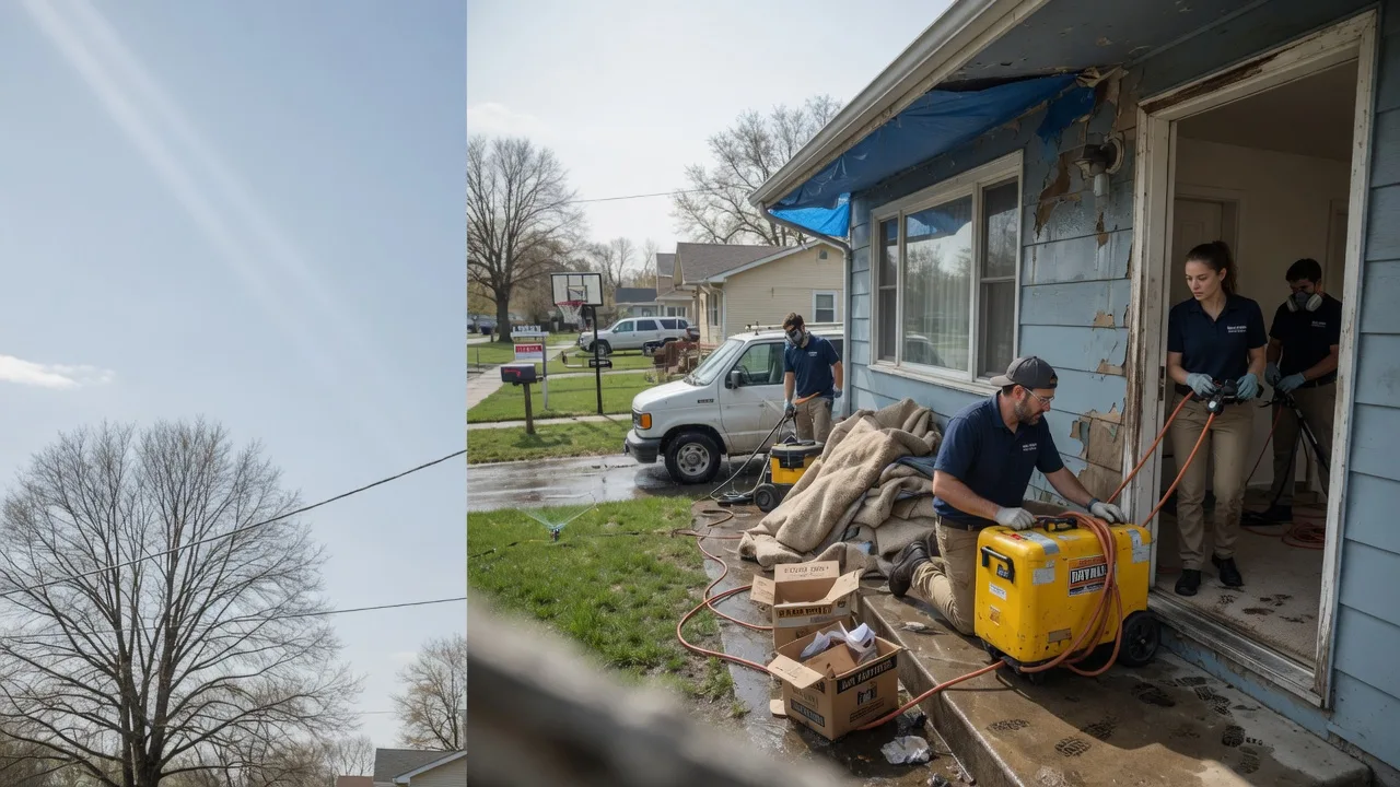 Basement Flood Cleanup in Garland, KS near me